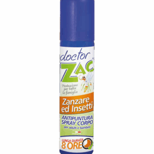 Spray Corpo Antipuntura per Zanzare – 100ml