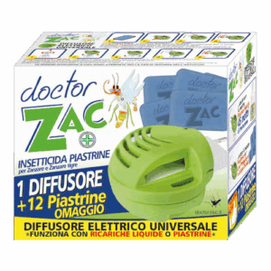 Diffusore Elettrico Antizanzare con 12 Piastrine Omaggio
