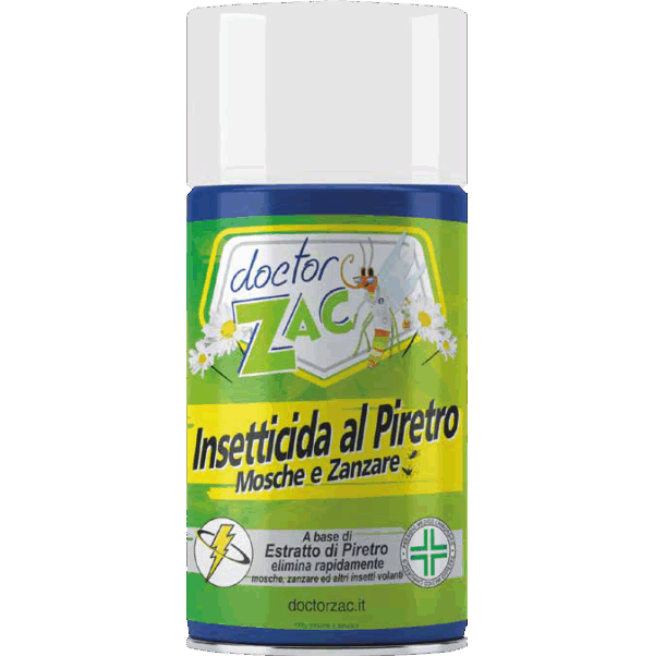 Insetticida Naturale al Piretro per Mosche e Zanzare – 250ml