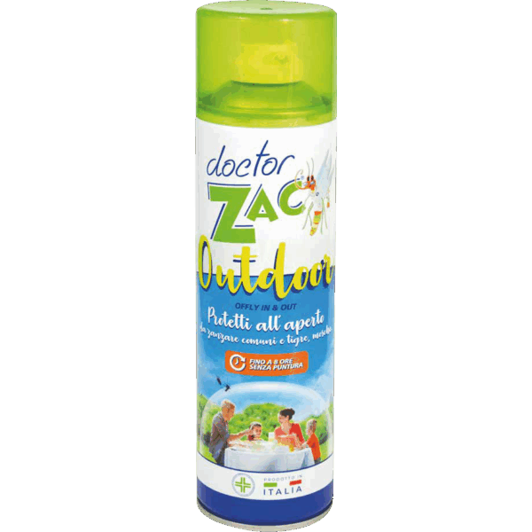 Insetticida Spray Outdoor contro Mosche e Zanzare – 400ml