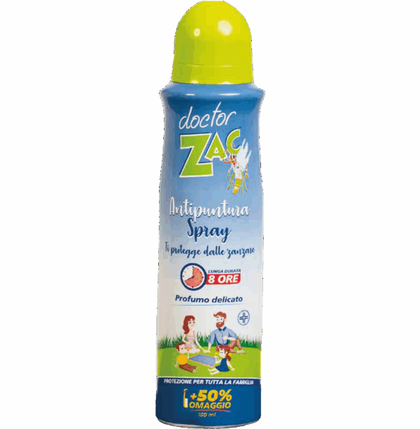 Spray Corpo Zanzare e Insetti – Protezione Avanzata – 150ml