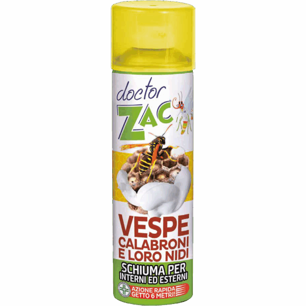Vespicida Professionale Schiumogeno contro Vespe e Calabroni – 400ml