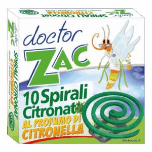 Spirali alla Citronella Antizanzare per Esterni – 10 pezzi
